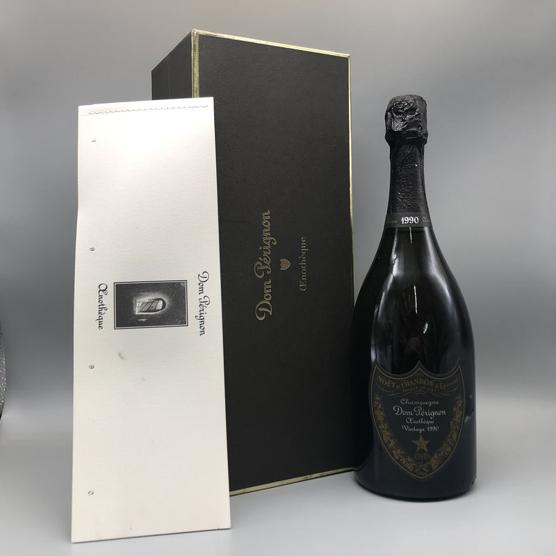 Dom Perignon ドン ペリニヨン エノテーク 1990 750ml ボトルと箱