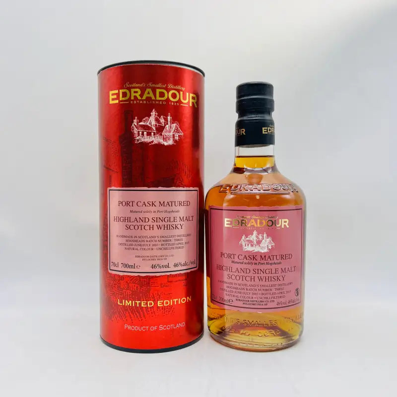 エドラダワー ポートカスク マチュアード リミテッドエディション 700ml - ウイスキー