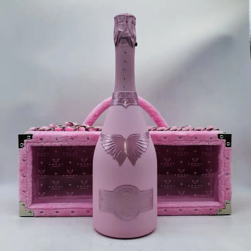 ANGEL エンジェル シャンパン ドゥミセック ロゼ ピンク ファー 750ml
