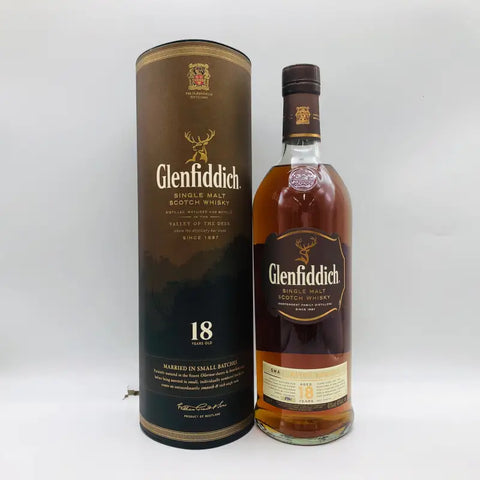 Glenfiddich グレンフィディック 18年 スモールバッチリザーブ 40％ 1000ml 箱あり - ウイスキー