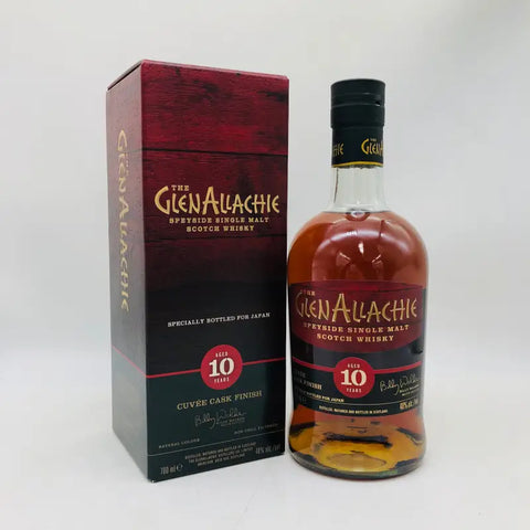 グレンアラヒー10年 キュベカスクフィニッシュ 700ml 箱付 - ウイスキー