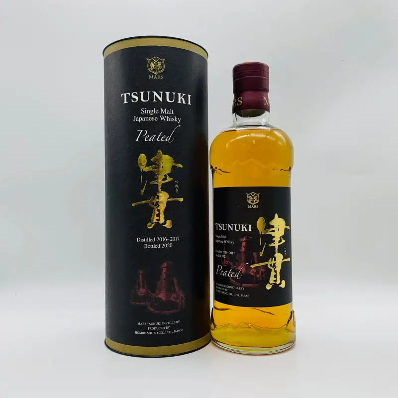 本坊酒造 シングルモルト 津貫 PEATED 700ml 50% 箱あり - ウイスキー
