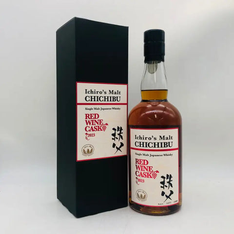 IchirosMalt イチローズレッドワインカスク 2023 700mlのワイン。700ml 12度。ラベルは上品、上質な香りとバランス。