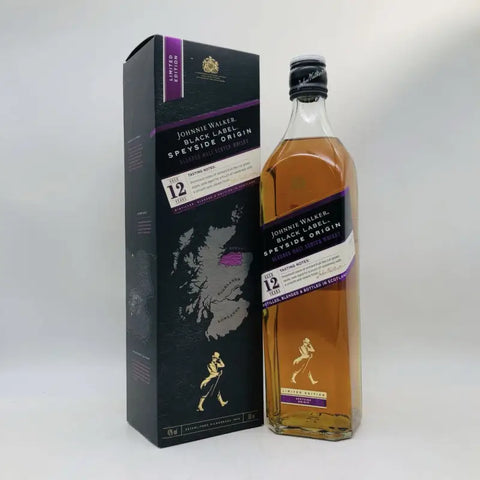 JOHNNIE ジョニーウォーカー ブラックラベル 12年 スペイサイド 700ml 42% 箱あり - ウイスキー