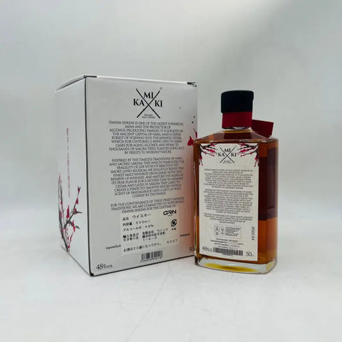 KAMIKI 神息 桜ウッド 500ml 48% 箱あり - ウイスキー