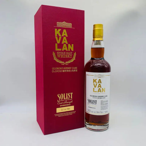 KAVALAN カバラン ソリスト オロロソ シェリー カスクストレング 700ml 55.6% - ウイスキー