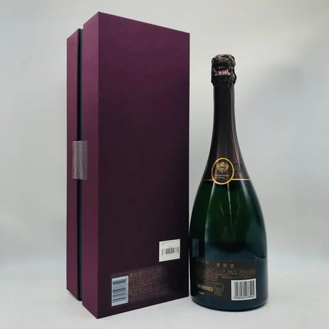 クリュッグ ヴィンテージ 2004 750ml のプレゼンテーションボックス入りのシャンパンボトル