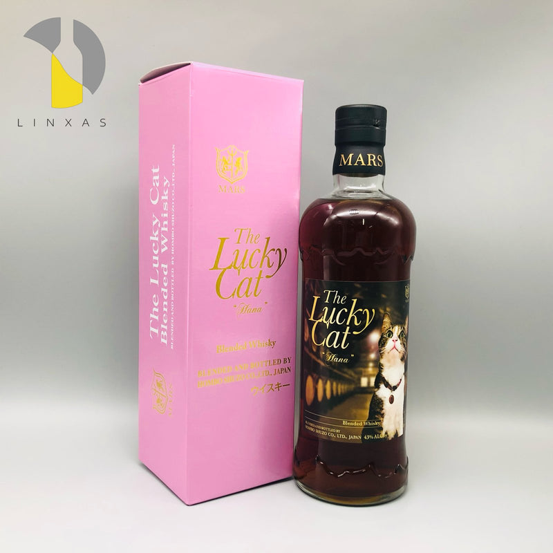 マルス ラッキーキャット Hana 700ml 正面（箱付き）