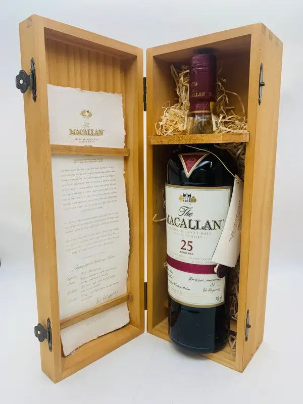 マッカラン 25年 旧型 700ml 43% 木箱あり｜リンクサス酒販 – 高級酒