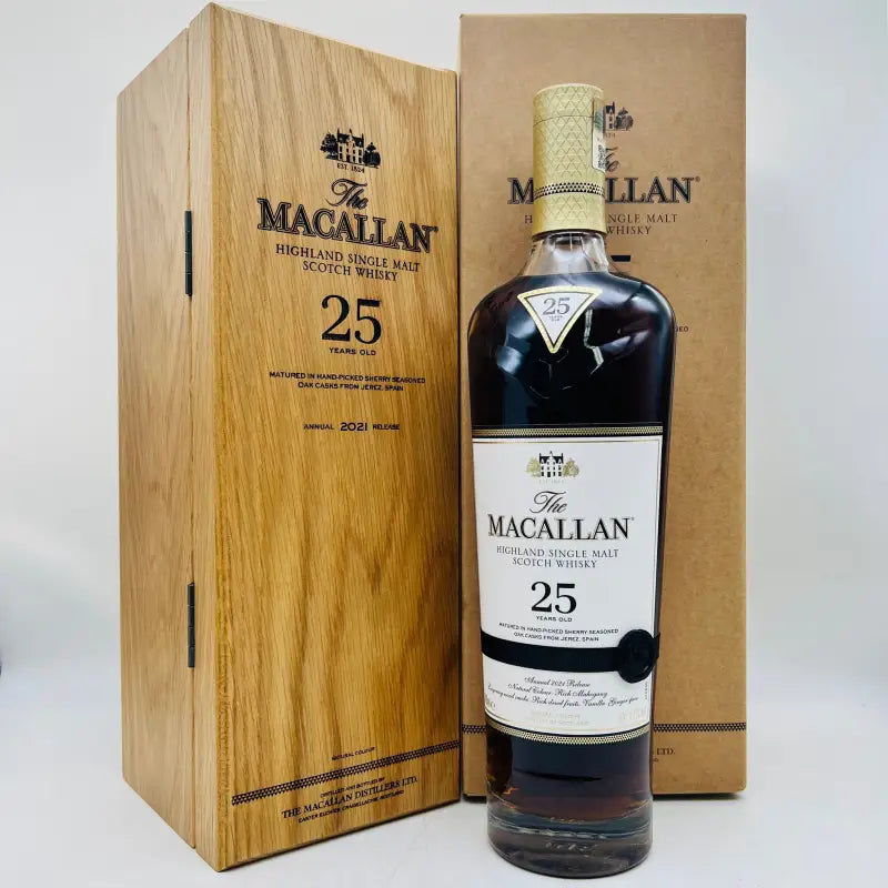 マッカラン25年 シェリーオーク 新 700ml 43% – 高級酒・希少酒の通販