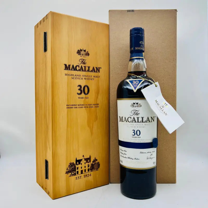 【希少】The Macallan 30 Years Old 700ml マッカラン 30年 旧 700ml 43%｜リンクサス酒販 – 高級酒・希少酒の