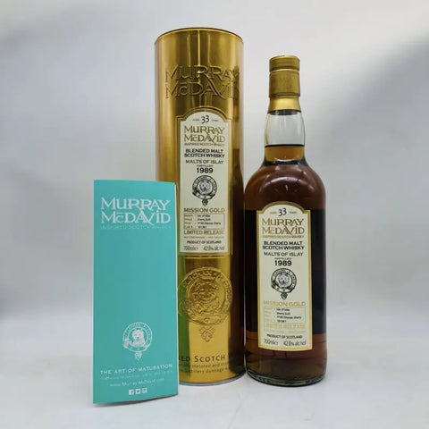 マーレイ マクダヴィッド 33年 1989 700ml 42.8% 箱あり - ウイスキー
