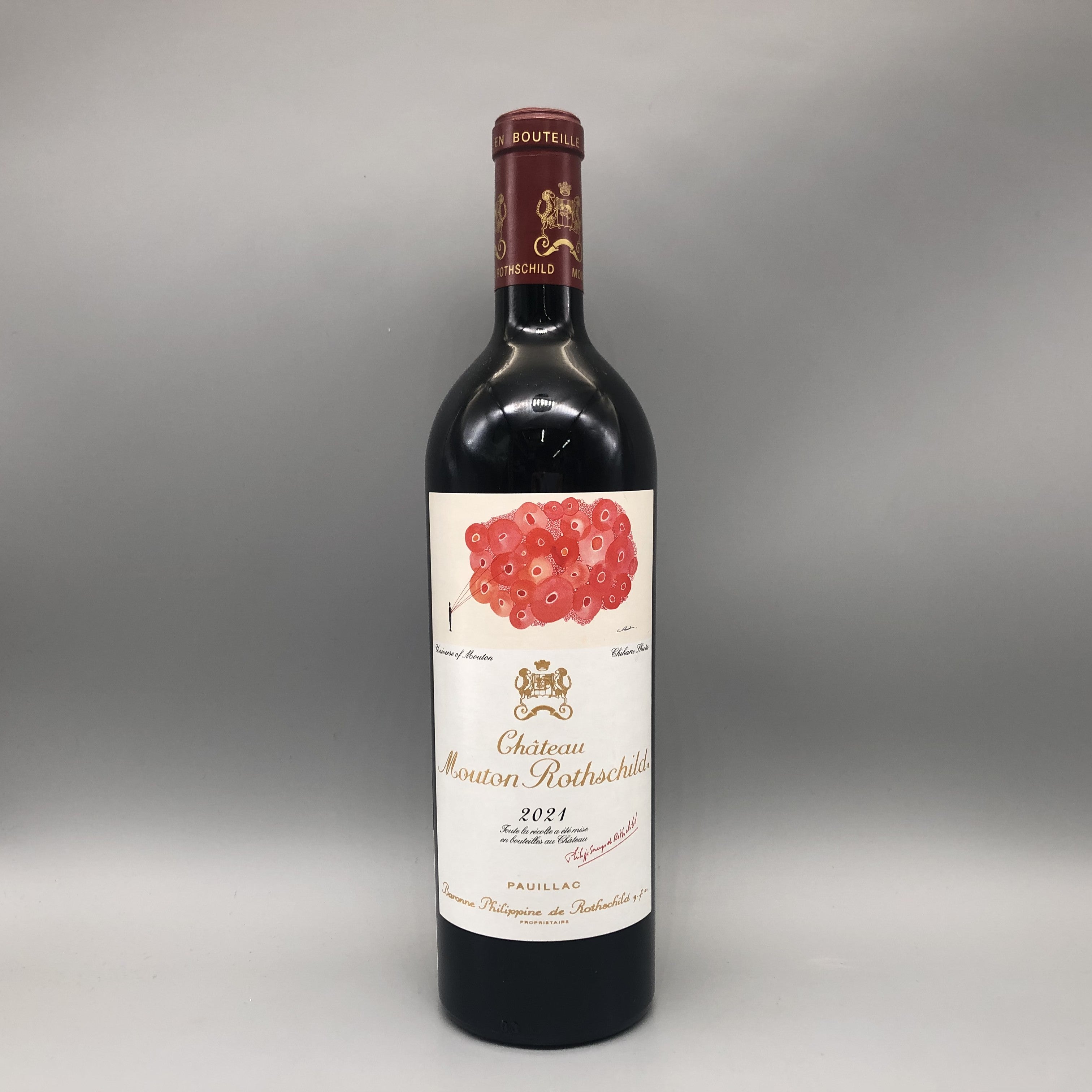 【極美品】シャトームートンロートシルト　2021 750ml Chateau Mouton Rothschild シャトー ムートン ロートシルト 2021年