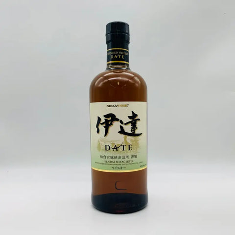 NIKKA ニッカ 伊達 700ml。リンゴや洋梨の香りと滑らかな口当たりが楽しめるジャパニーズブレンデッドモルト。