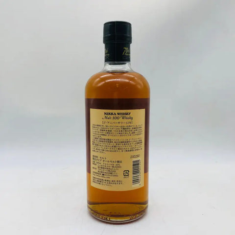 NIKKA ニッカ モルト 100 ジ・アニバーサリー 12年 創業70周年記念 NIKKA ニッカ モルト 100 ジ・アニバーサリー 12年 創業70周年記念