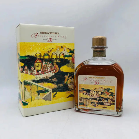 NIKKA ニッカ 二千年祭り アニバーサリーブレンド 20年 ウイスキー 660ml 43% 箱付 - ウイスキー