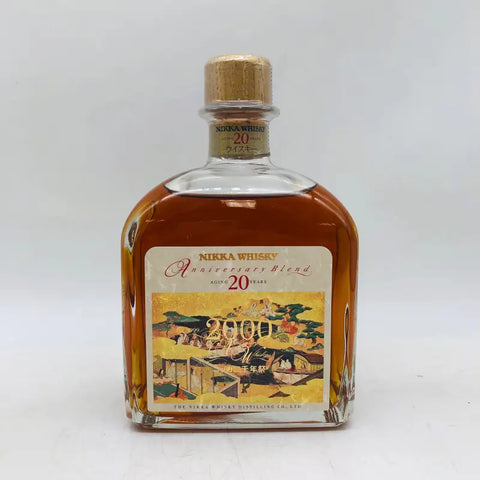 NIKKA ニッカ 二千年祭り アニバーサリーブレンド 20年 ウイスキー 660ml 43% 箱付 - ウイスキー