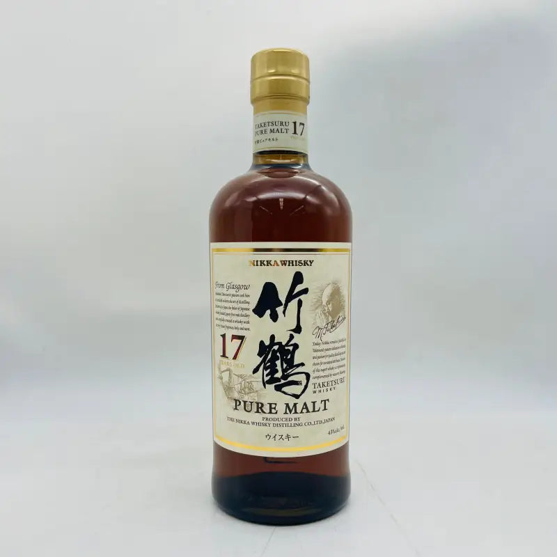 NIKKA ニッカ 竹鶴 17年 ピュアモルトウイスキー 700ml – お酒の通販