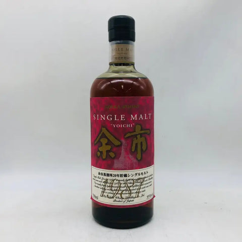NIKKA Yoichi 1987 Yoichi Distillery 20-year aged single malt whisky 700ml 55% with wooden box