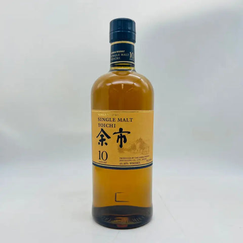 NIKKA シングルモルト 余市10年 新ボトル 700ml　箱なし - ウイスキー