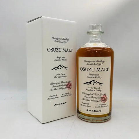 OSUZU MALT（尾鈴 オスズ モルト）Cedar Barrel 46% 700ml – お酒の