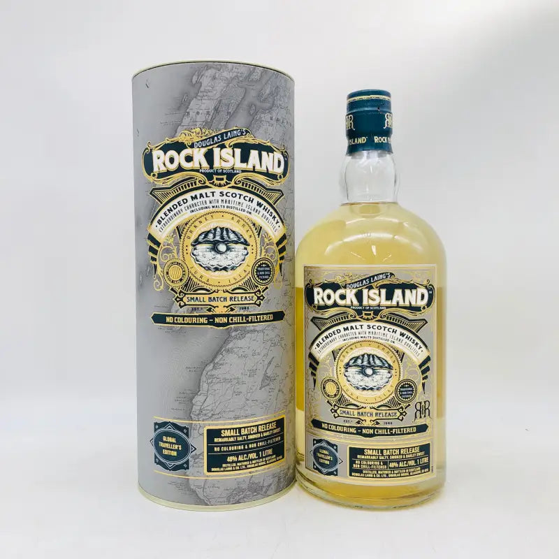 ROCK NON CHILL-FILTERED ロックアイランド 1000ml 48% - ウイスキー
