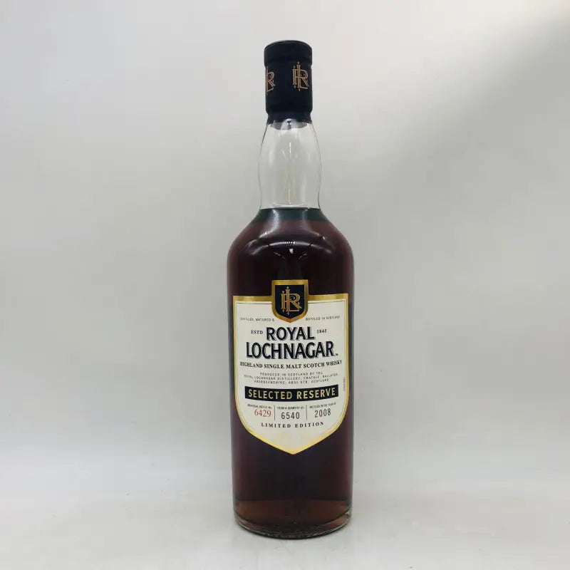 ロイヤル・ロッホナガーの2008年リミテッドエディションスコッチウィスキー