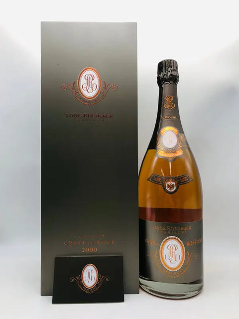 ルイ ロデレール クリスタル ロゼ 2000 1500ml マグナムと箱の画像