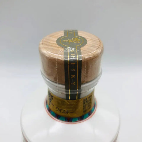 サントリー 響 35年 十四代酒井田柿右衛門作 濁手山つつじ文洋酒瓶 700ml 45% 外箱あり - ウイスキー