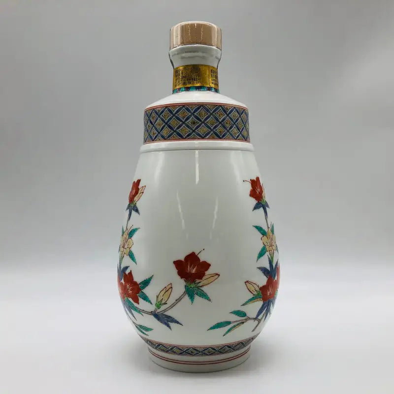 SUNTORY サントリー 響35年 十四代酒井田柿右衛門作 濁手山つつじ文 響３５年 十四代酒井田柿右衛門作 濁手山つつじ文洋酒瓶 ２０１２年空瓶