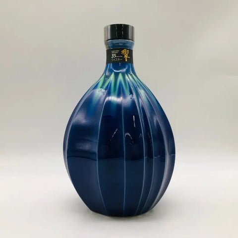 サントリー 響35年 三代徳田八十吉 作 耀彩瓶 碧陽 700ml 43% 外箱あり - ウイスキー