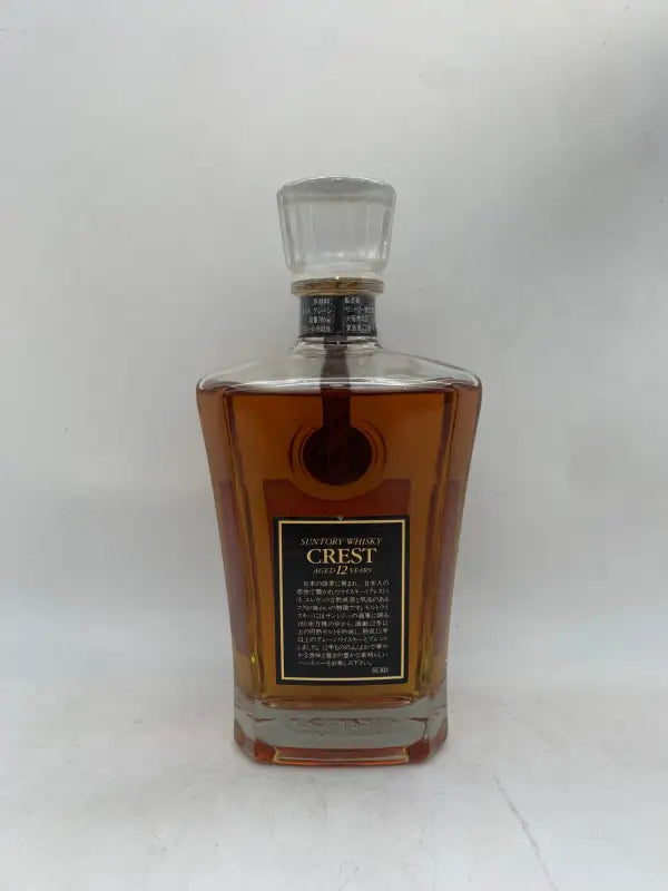 SUNTORY サントリー クレスト12年 700ml – 高級酒・希少酒の通販