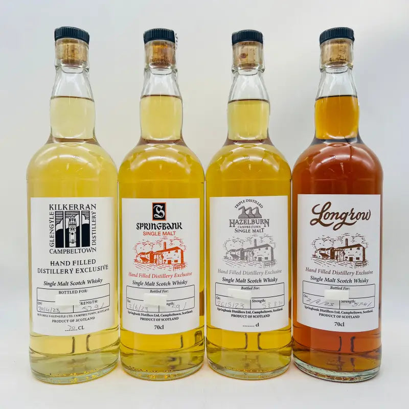 スプリングバンク キルケラン ロングロウ 4本セット SPRINGBANK LONGROW HAZELBURN KILKERRAN ロングロウ キルケラン