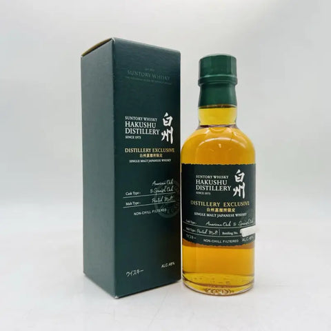 SUNTORY サントリー白州 白州蒸溜所限定 ピーテッドモルト 180ml 48 SUNTORY サントリー白州 白州蒸溜所限定 ピーテッドモルト 180ml 48