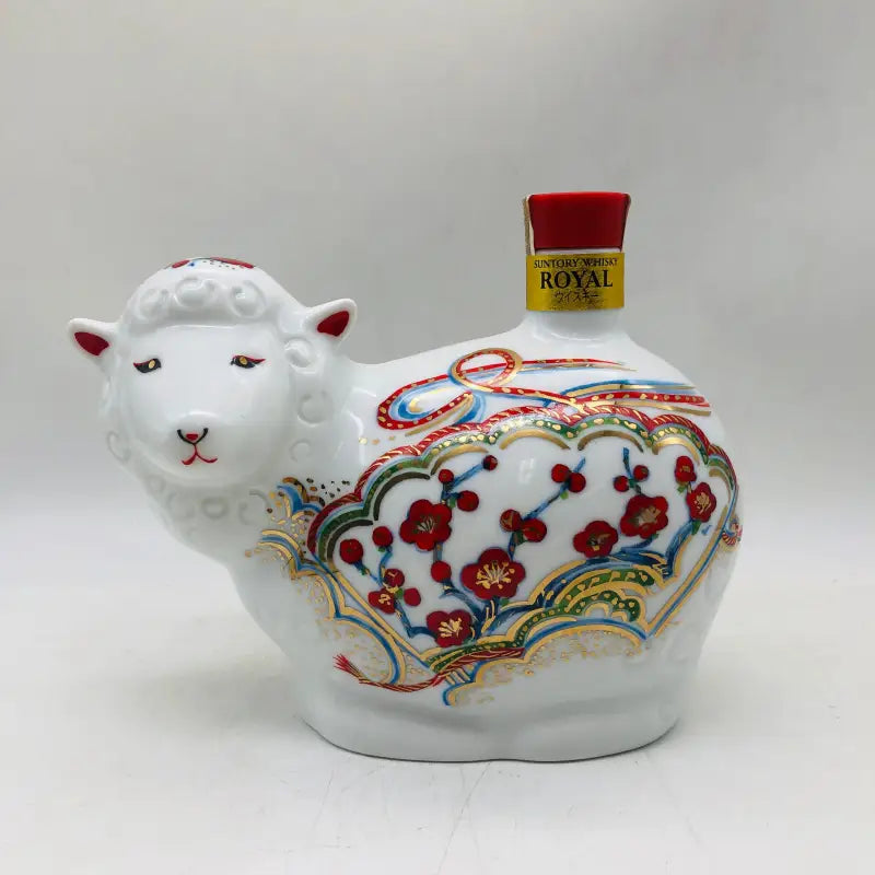 サントリー ローヤル 陶器 2015干支ボトル 未歳 600ml｜リンクサス酒販