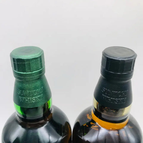 SUNTORY 山崎スモーキーバッチ ザ・ファースト、白州 ジャパニーズフォレスト・ビタースウィートエディション 2本セット - ウイスキー