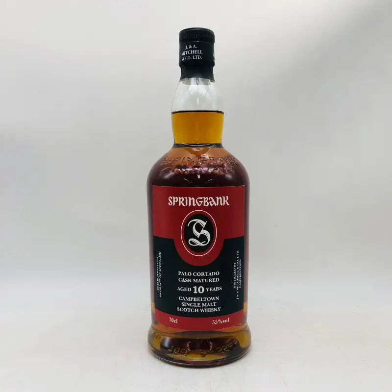 SPRINGBANK 10年 パロコルタド カスクマチュアード SPRING BANK スプリングバンク 10年 パロ コルタド カスク