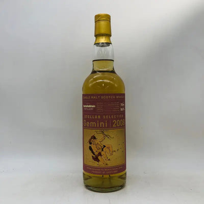 ステラーセレクション ブナハーブン 2008 ジェミニ ふたご座、5月21日～6月21日 58.8％ 700ml