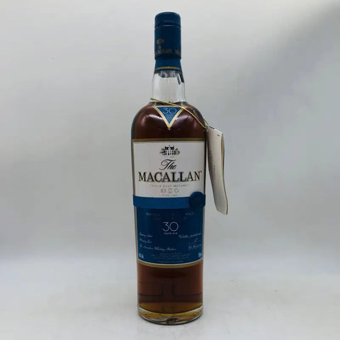 THE MACALLAN マッカラン 30年 ファインオーク スコッチウイスキー 700m 木箱付き - ウイスキー
