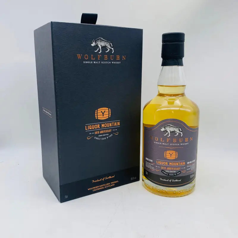 WOLFBURN ウルフバーン ノンピーテッド Ysカスク 899 700ml 58.9% - ウイスキー